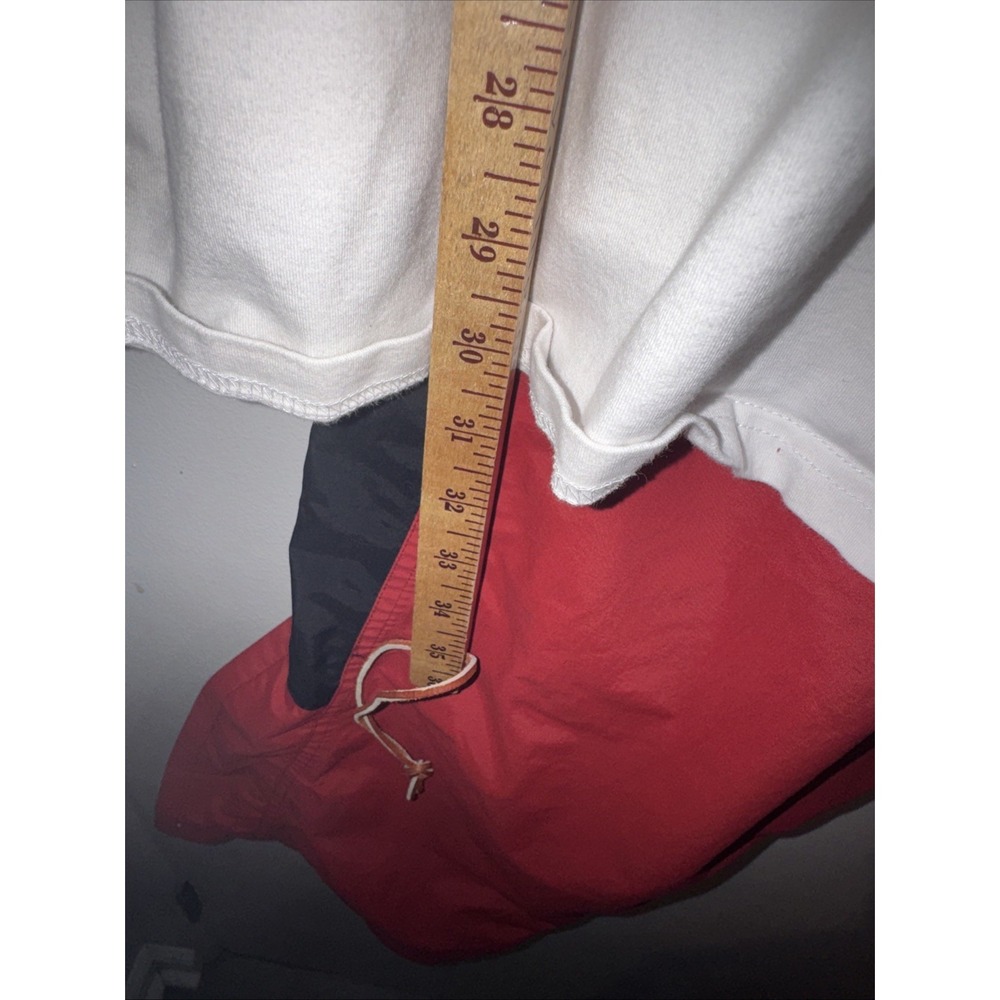 Vtg Y2K Reebok NFL 49ers Sz XL Track Pant & Mock Neck Top Red Black Spellout - Picture 12 of 16